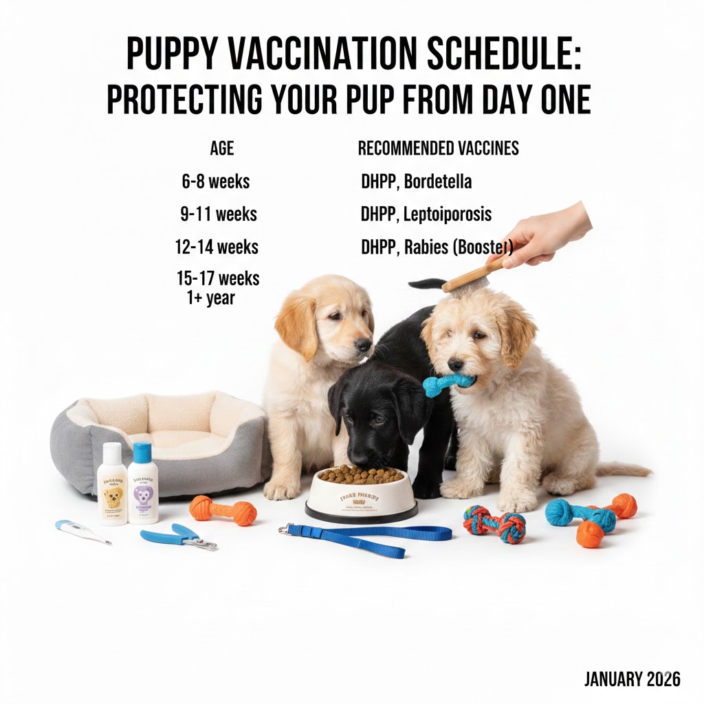 Puppy Vaccination Schedule: Protecting Your Pup from Day One