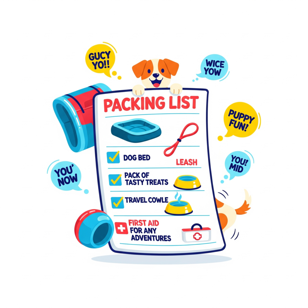 What to Pack for a Weekend Getaway with Your Puppy