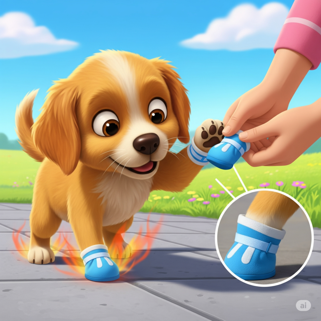 How to Protect Puppy Paws From Hot Pavement