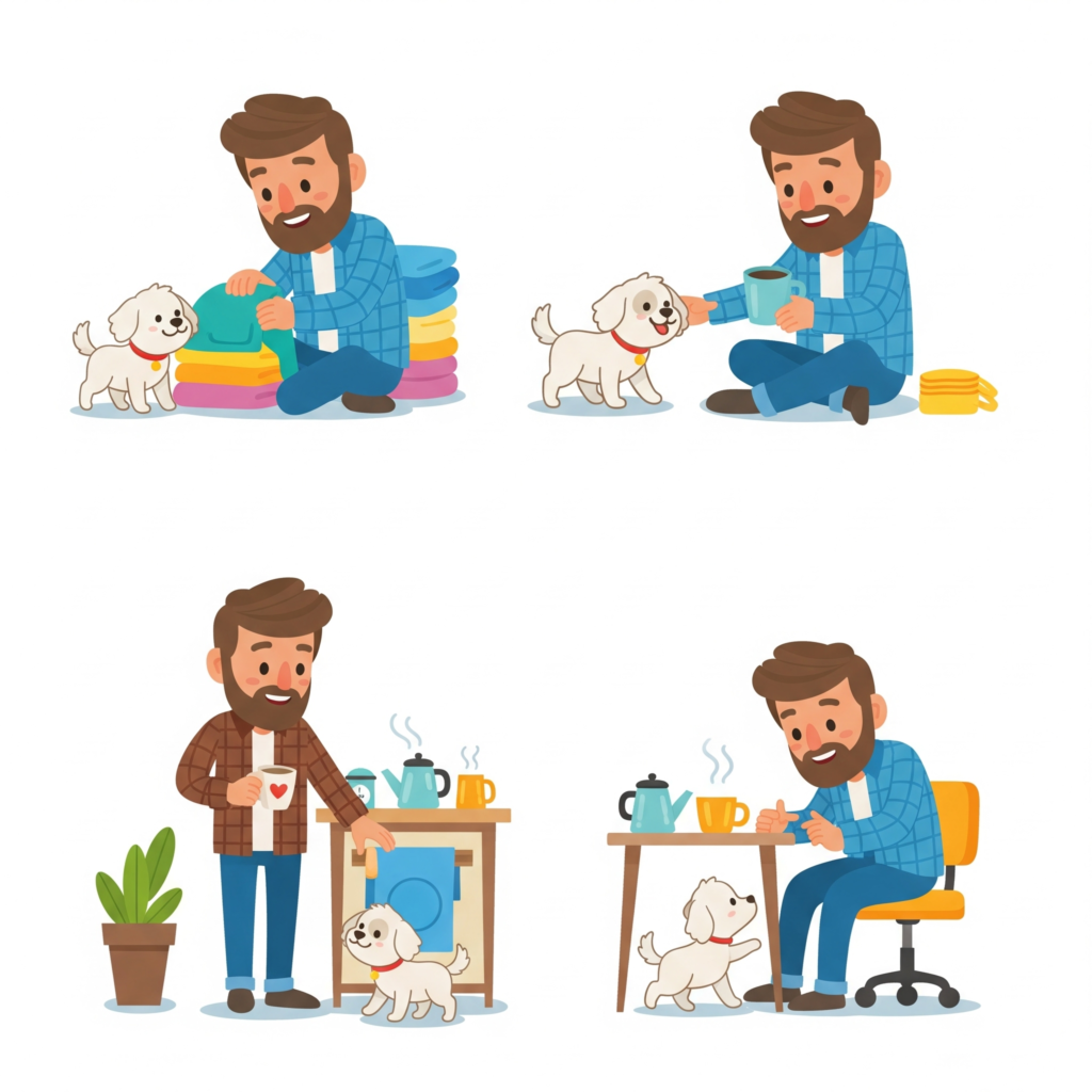 Turning Household Routines into Puppy Bonding Moments