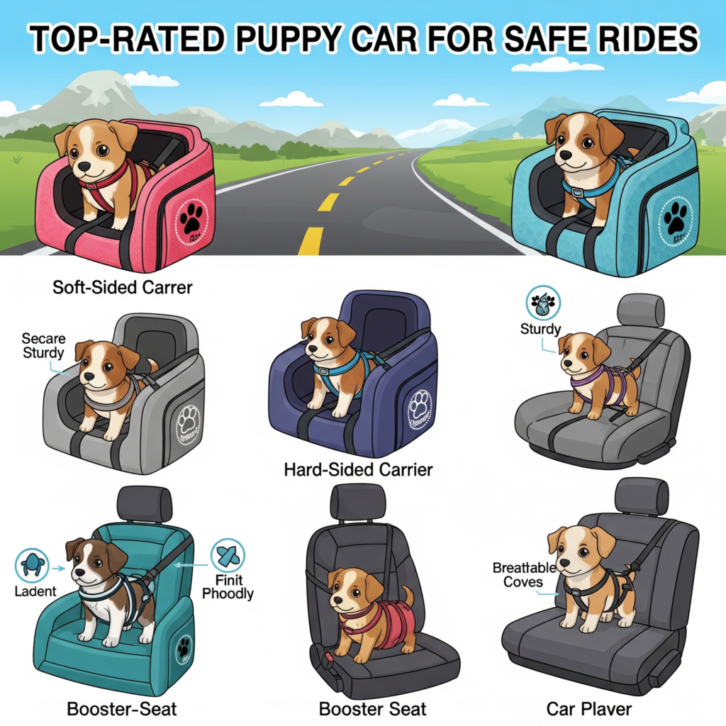Best Puppy Car Seats and Carriers for Safe Rides