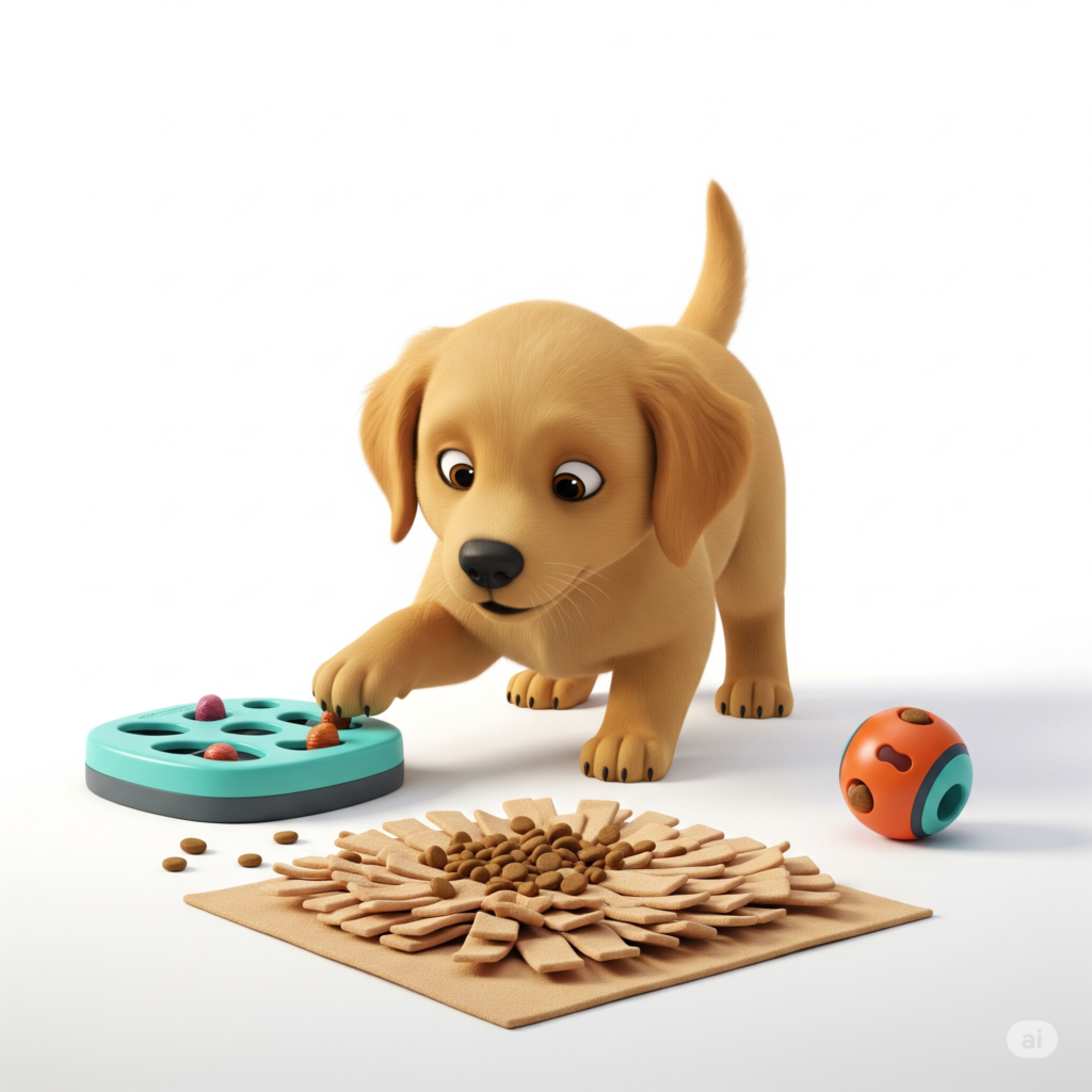 Simple Thinking Games to Engage Your Puppy Indoors