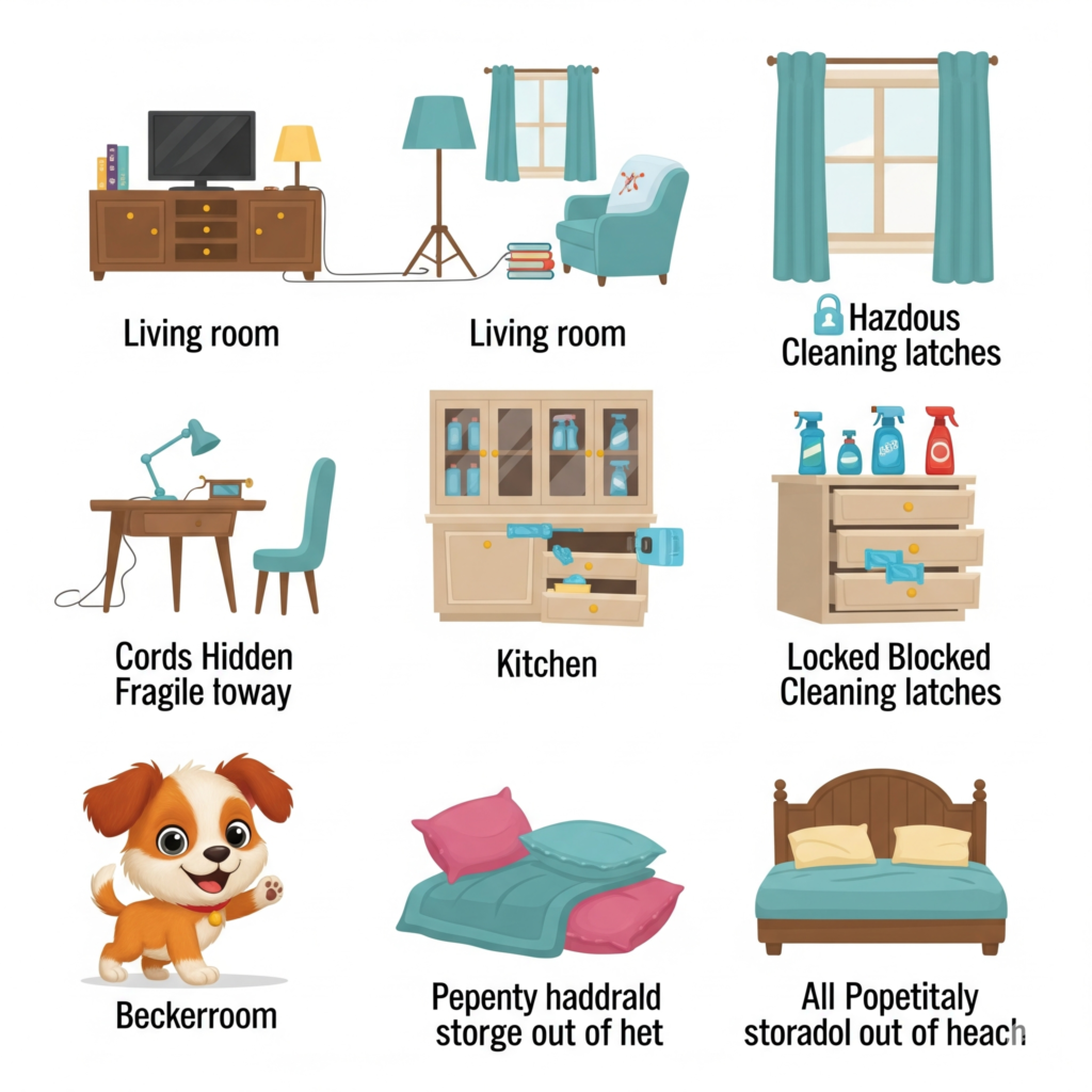 How to Puppy-Proof Your Home Room by Room