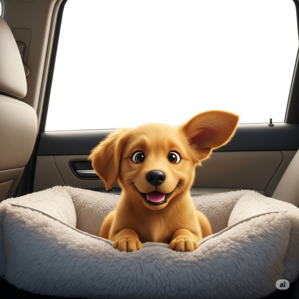 Making Car Rides More Comfortable for Your Growing Puppy