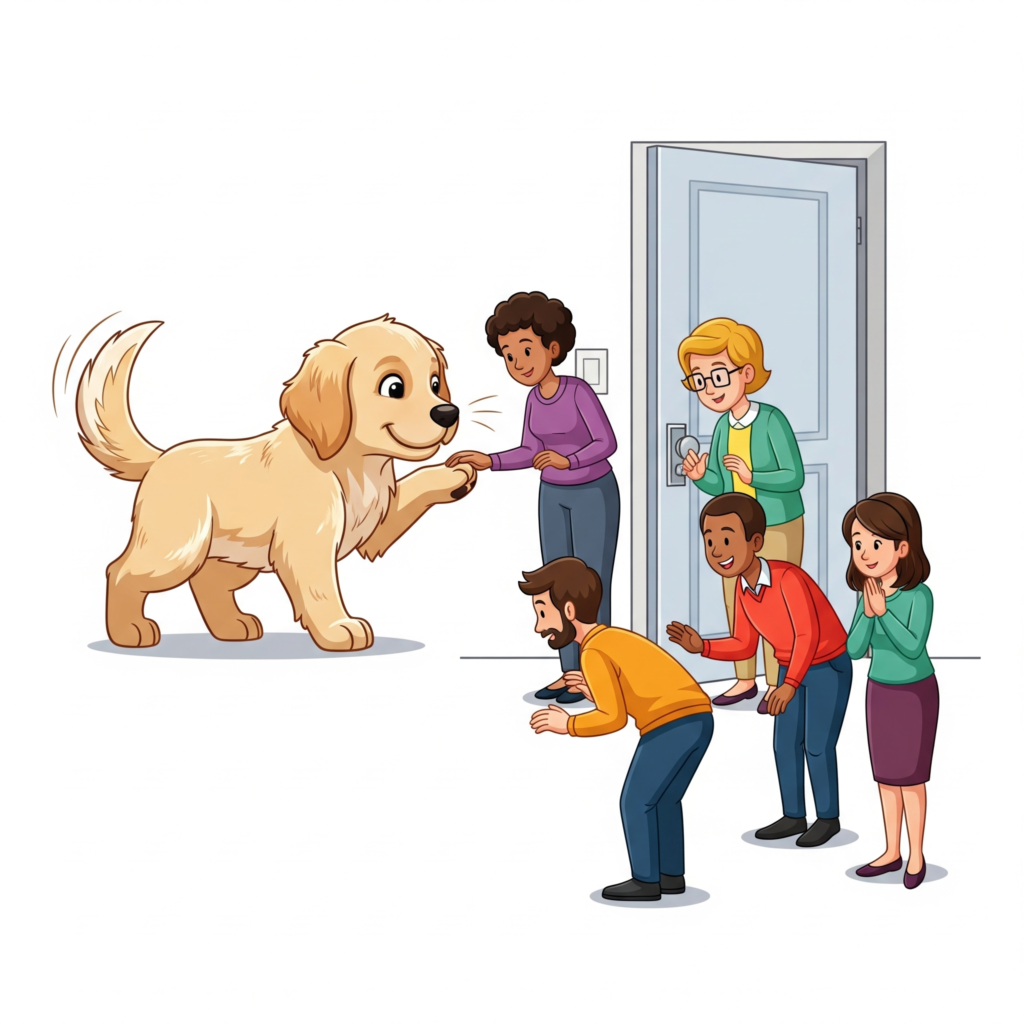 How to Gently Introduce Your Puppy to Visitors at Home
