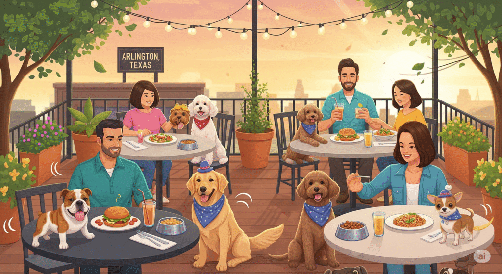 Best Dog Friendly Restaurants in Arlington Texas to Enjoy
