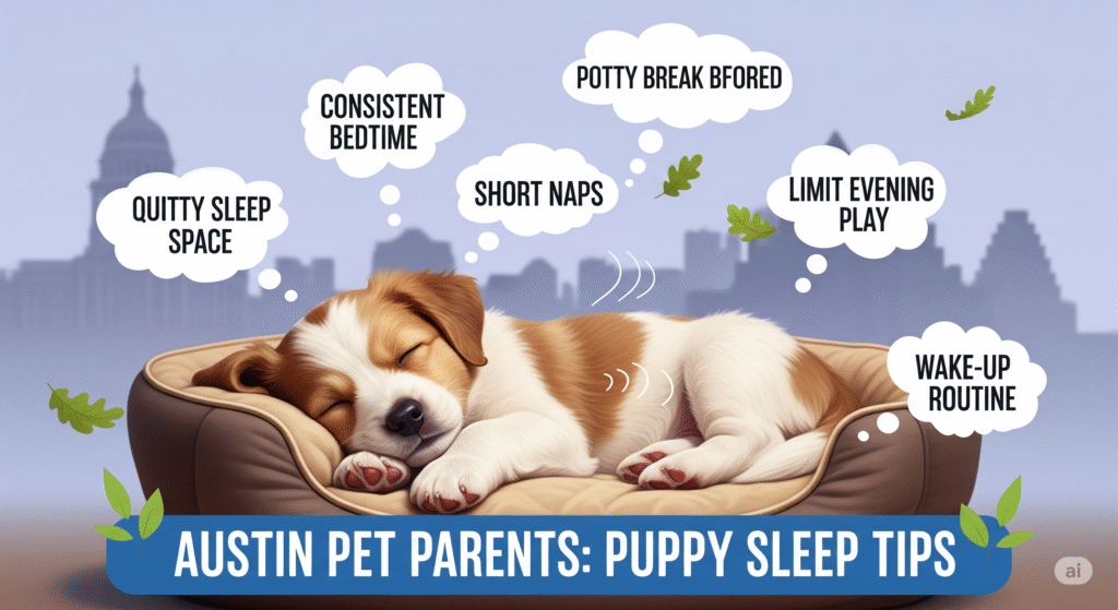 Puppy Sleep Schedule Tips Every Austin Pet Parent Should Know