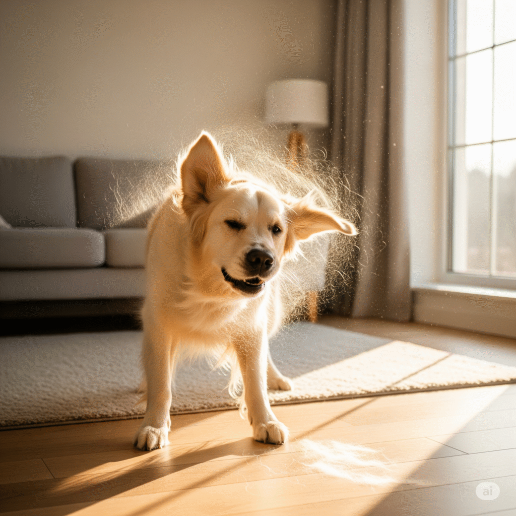 How to Keep Your Home Clean With Shedding Dogs