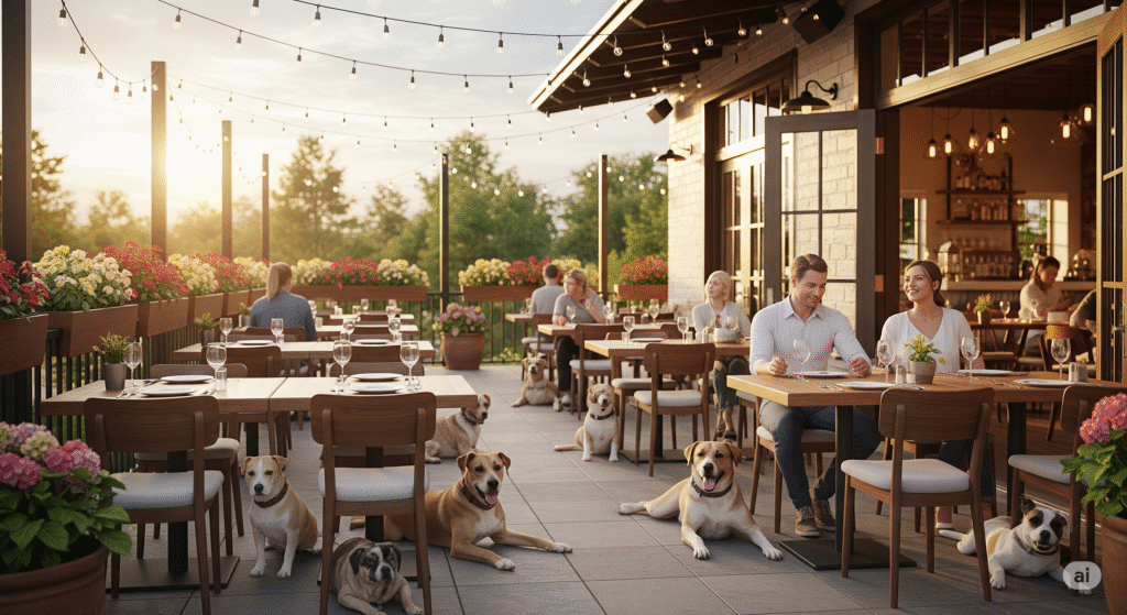 Dog Friendly Restaurants in Frisco Texas for Outdoor Dining