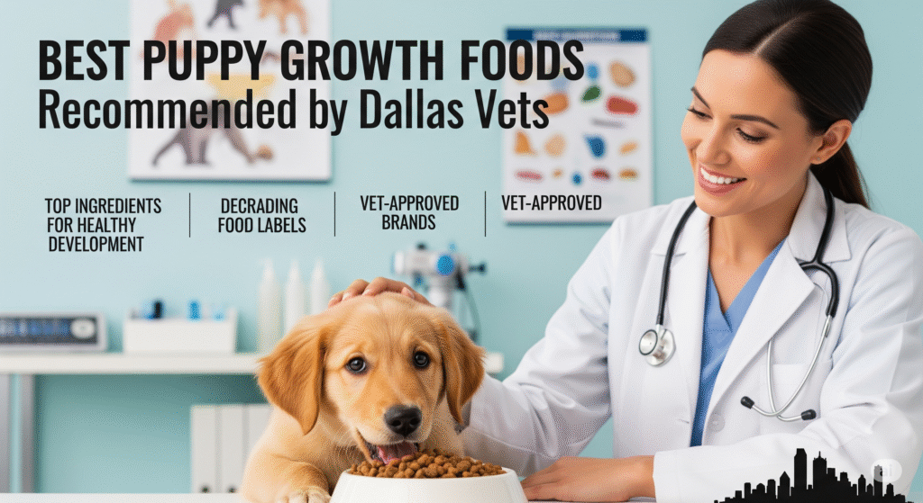 Best Puppy Growth Foods Recommended by Dallas Vets
