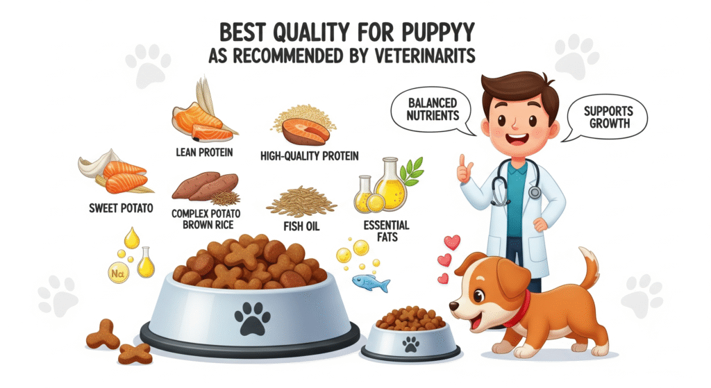 Best Food for Growing Puppies According to Veterinarians