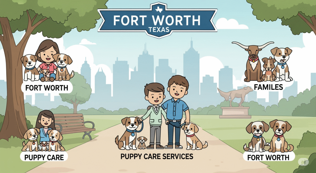 Essential Puppy Care Services for Families in Fort Worth Texas