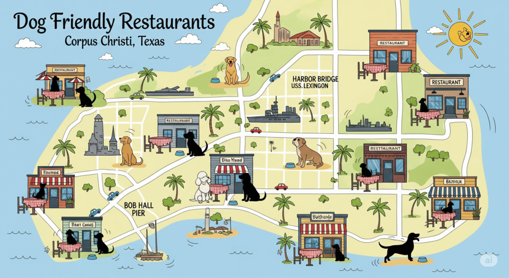 Top Dog Friendly Restaurants in Corpus Christi Texas to Visit