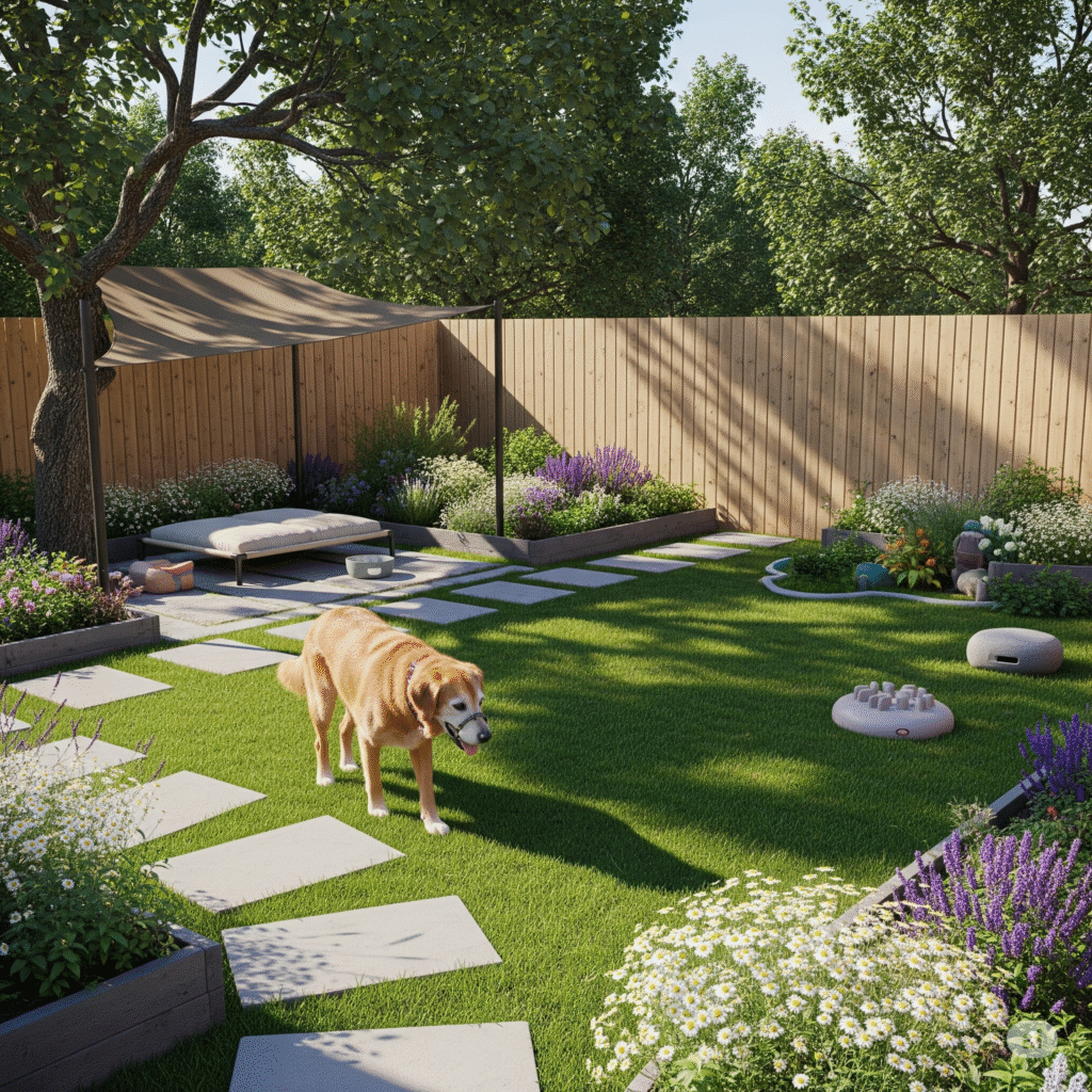 How to Make Your Yard Safe for Senior Dogs