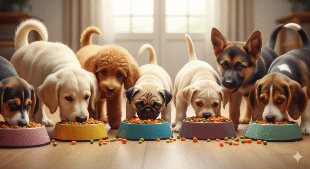 Best Puppy Growth Food Choices for Every Breed