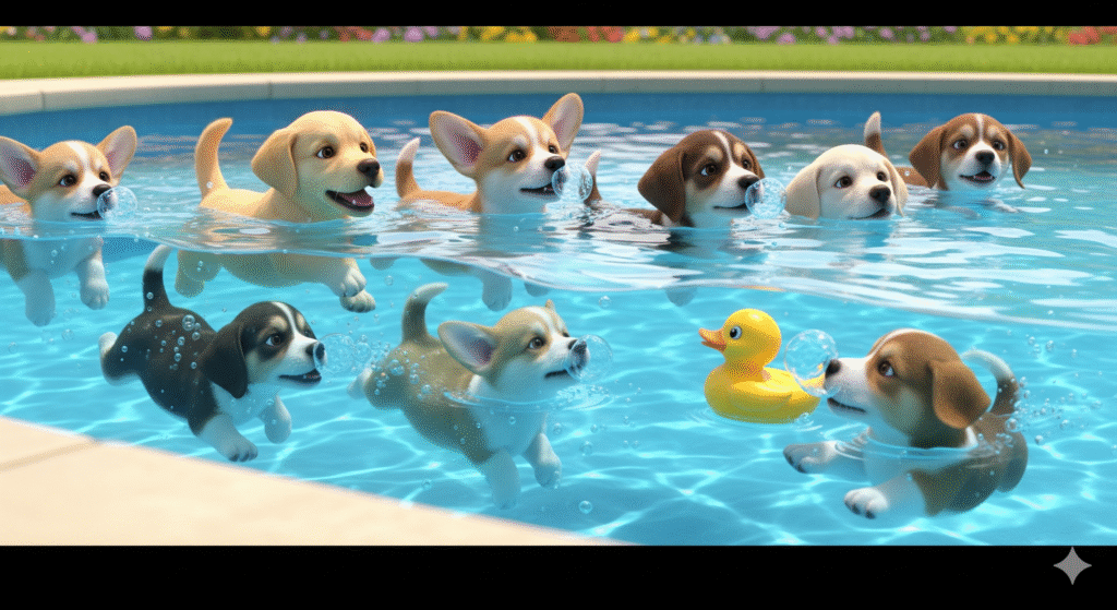 Puppies Swimming Safety Tips and Fun Activities
