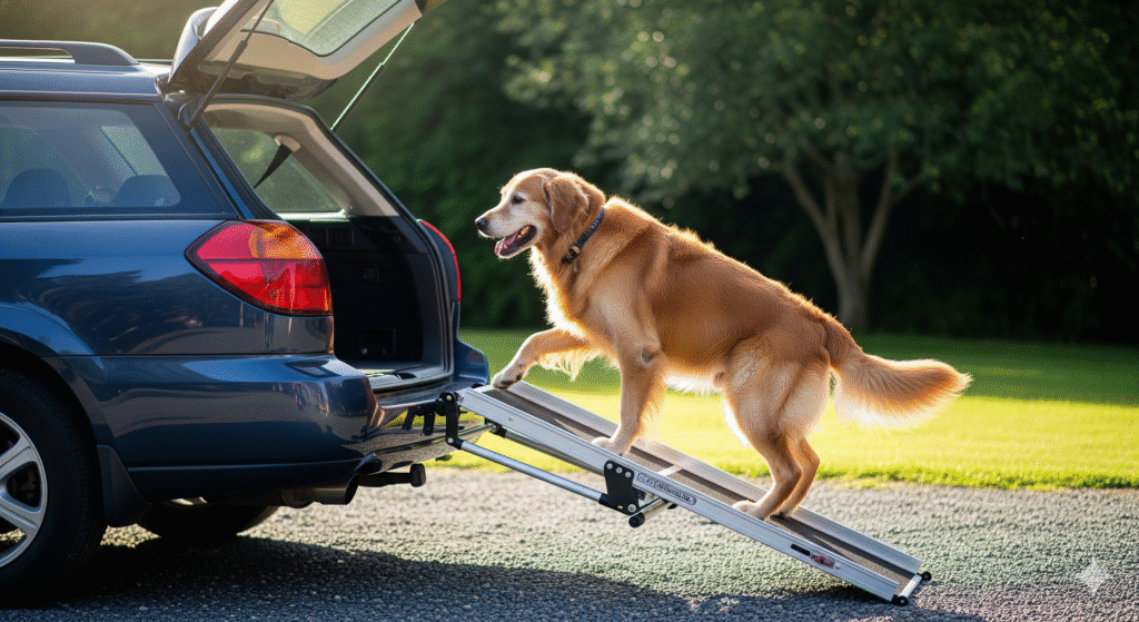 Why a Ramp for Older Dogs Can Improve Their Mobility