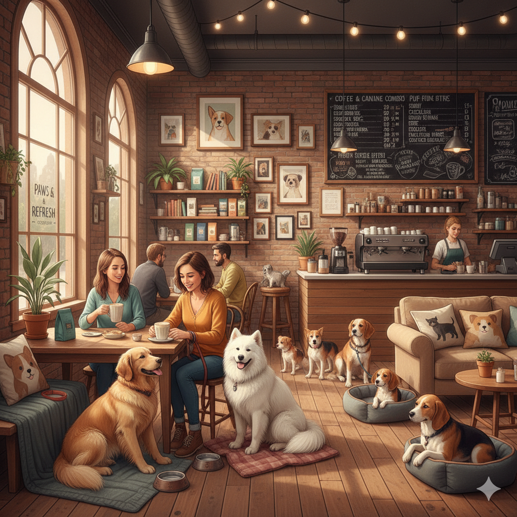 Pet-Friendly Coffee Spots Nearby to Visit