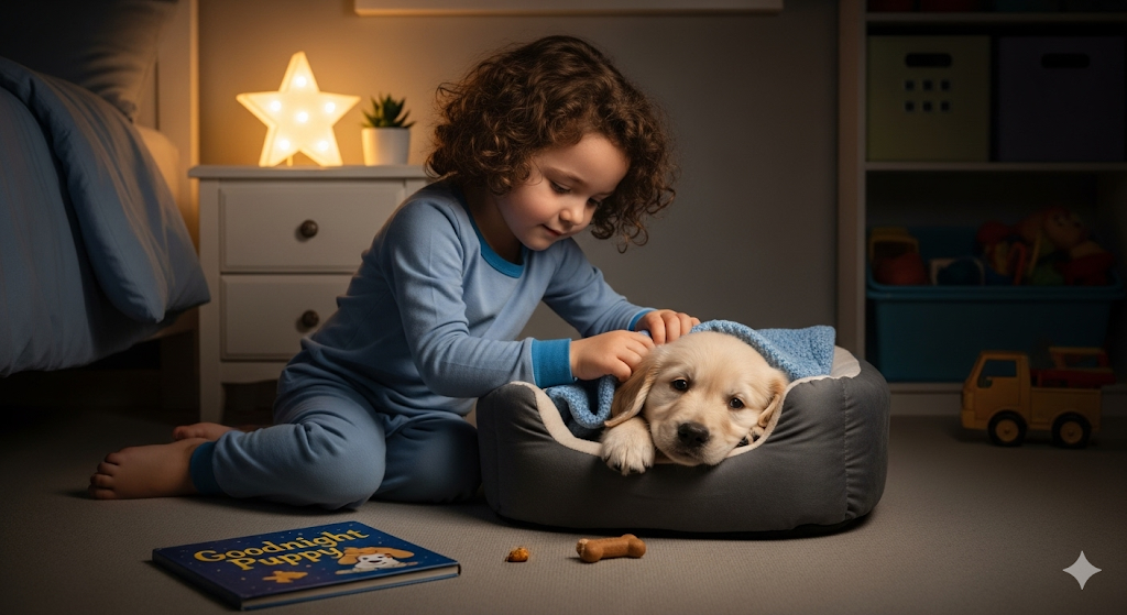 How to Set a New Puppy Bedtime Routine for Better Sleep
