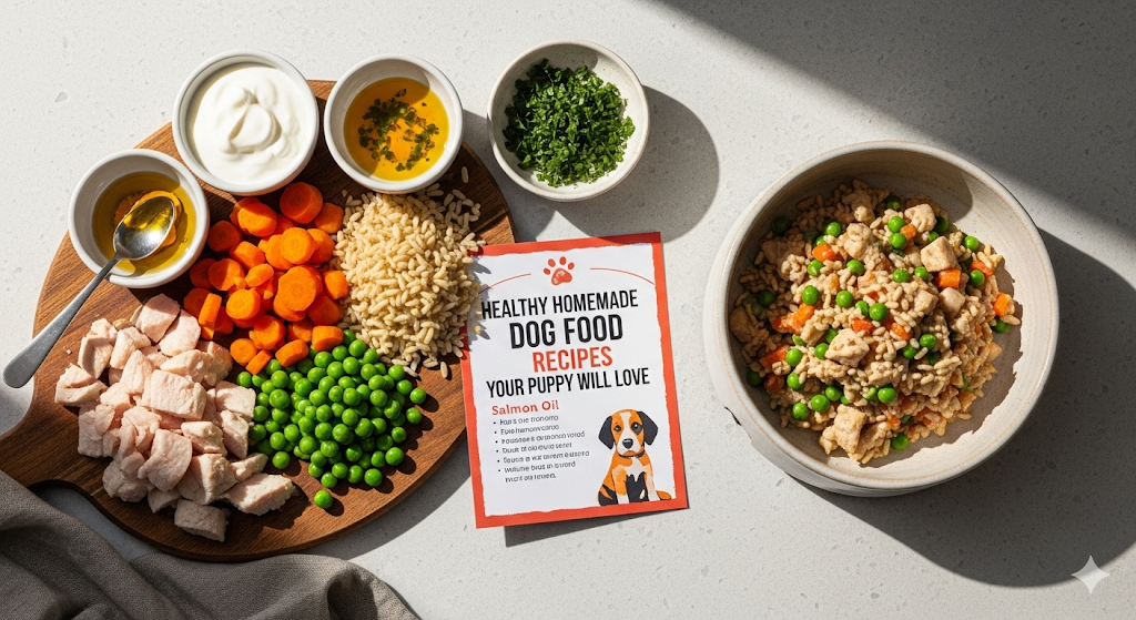 Healthy Homemade Dog Food Recipes Your Puppy Will Love