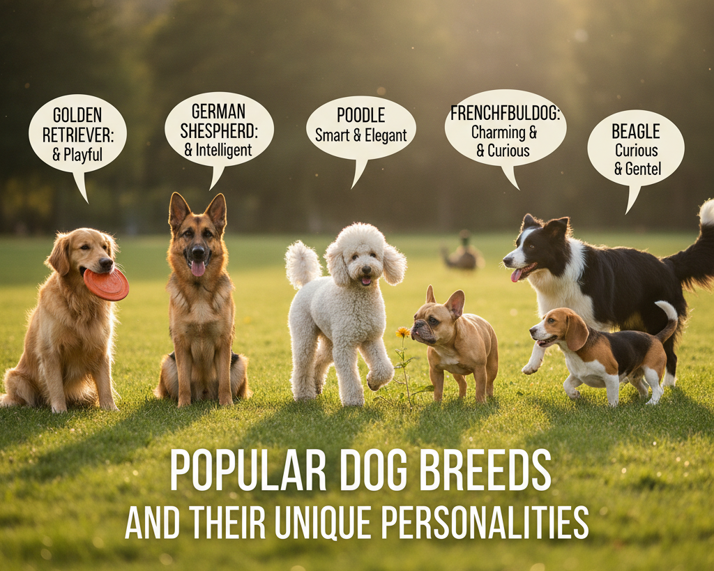 Popular Dog Breeds and Their Unique Personalities