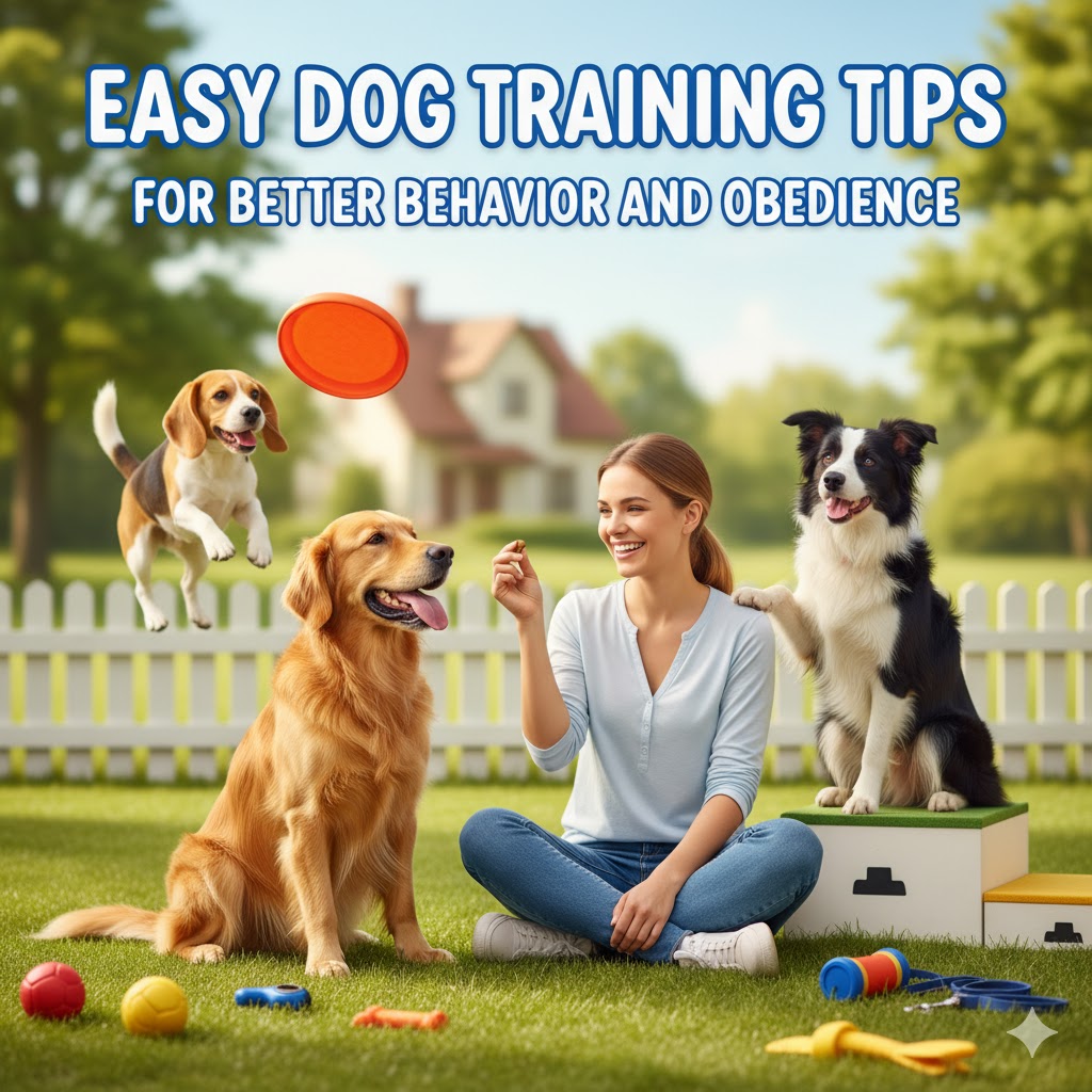 Easy Dog Training Tips for Better Behavior and Obedience