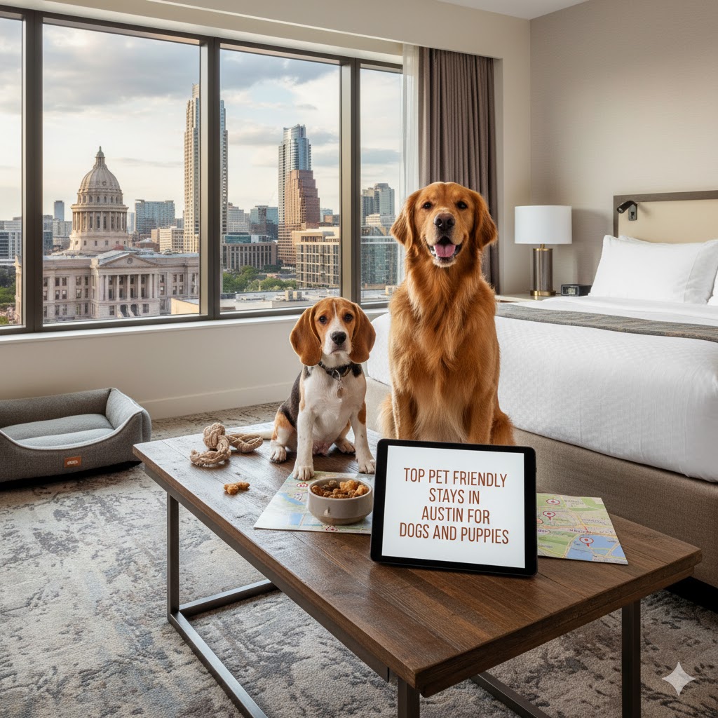 Top Pet Friendly Stays in Austin for Dogs and Puppies