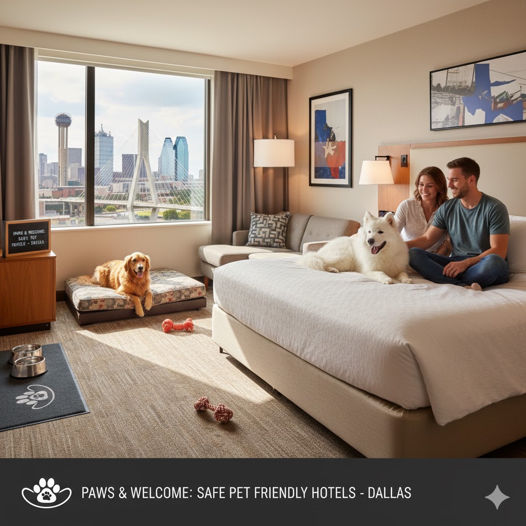 Safe Pet Friendly Hotels in Dallas for Dog Owners