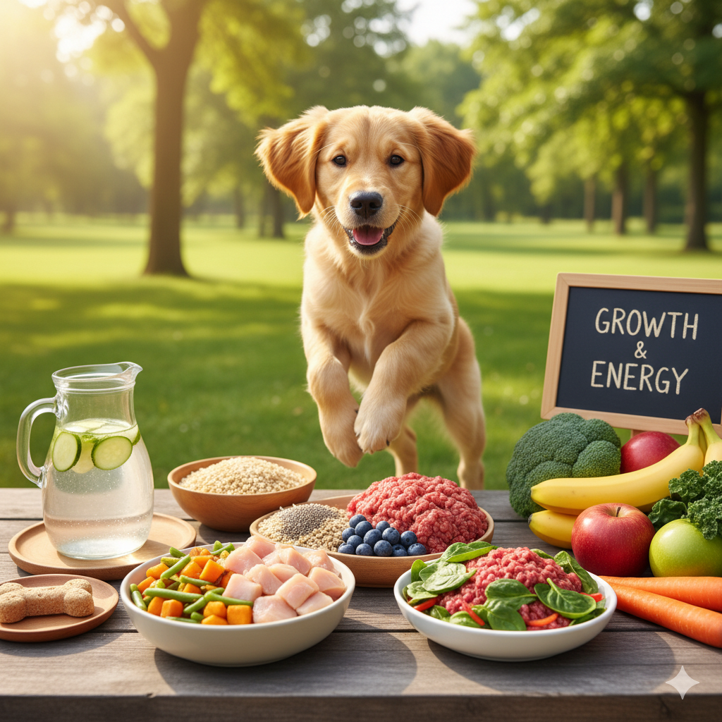 Healthy Dog Food Choices for Growth and Energy