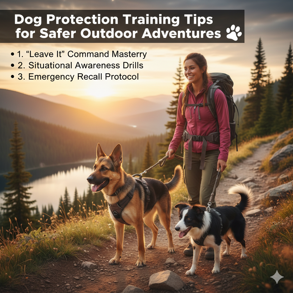 Dog Protection Training Tips for Safer Outdoor Adventures