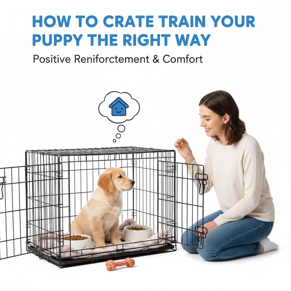 How to Crate Train Your Puppy the Right Way