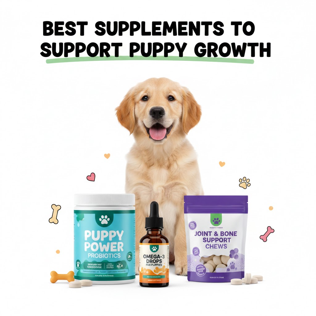 Best Supplements to Support Puppy Growth