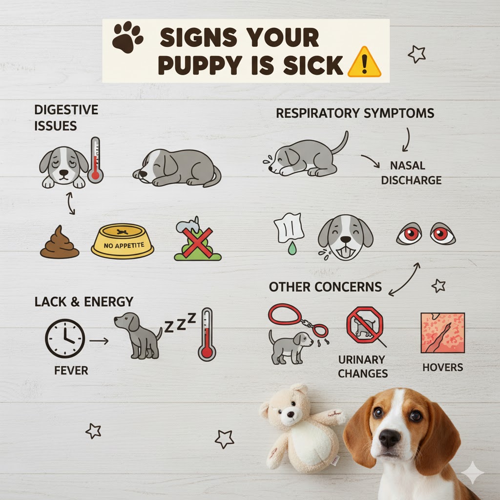 Signs Your Puppy Is Sick
