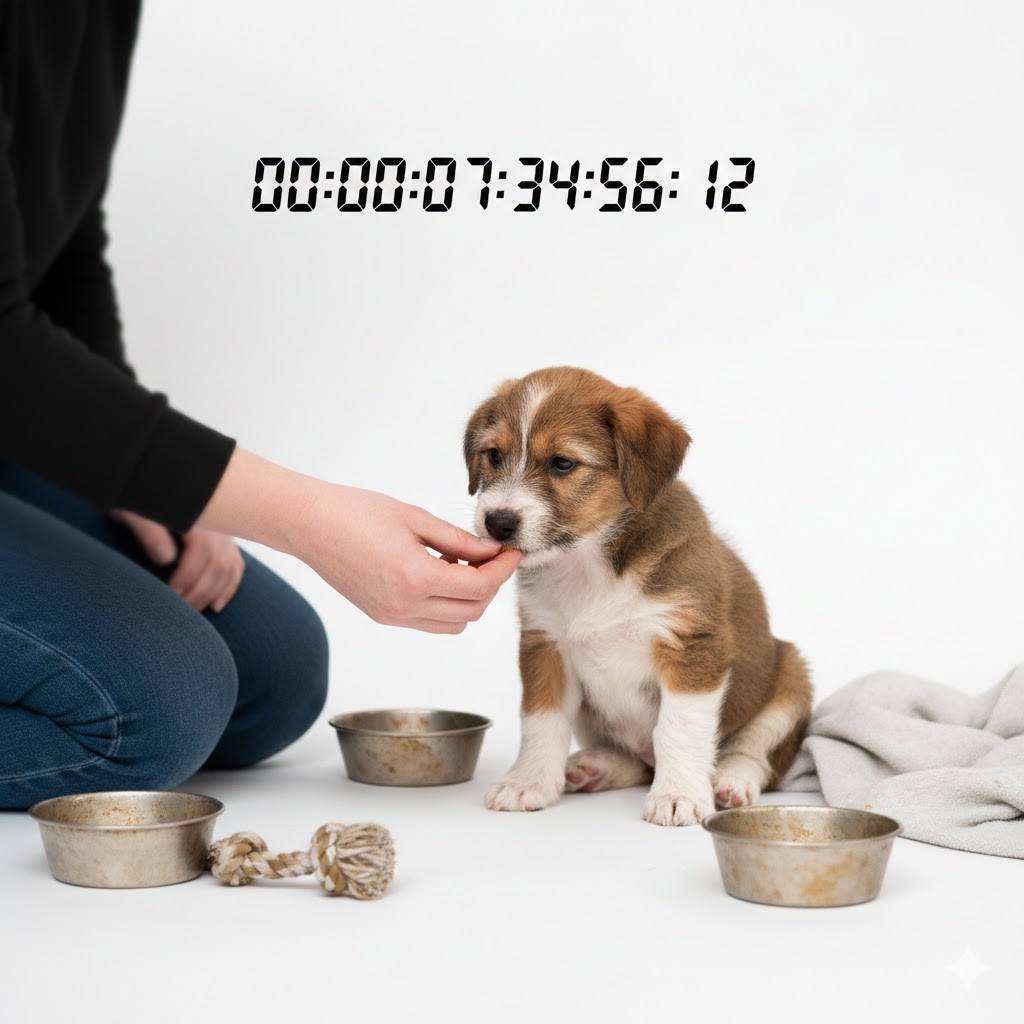 Abandoned Puppy Learns To Trust After Many Weeks