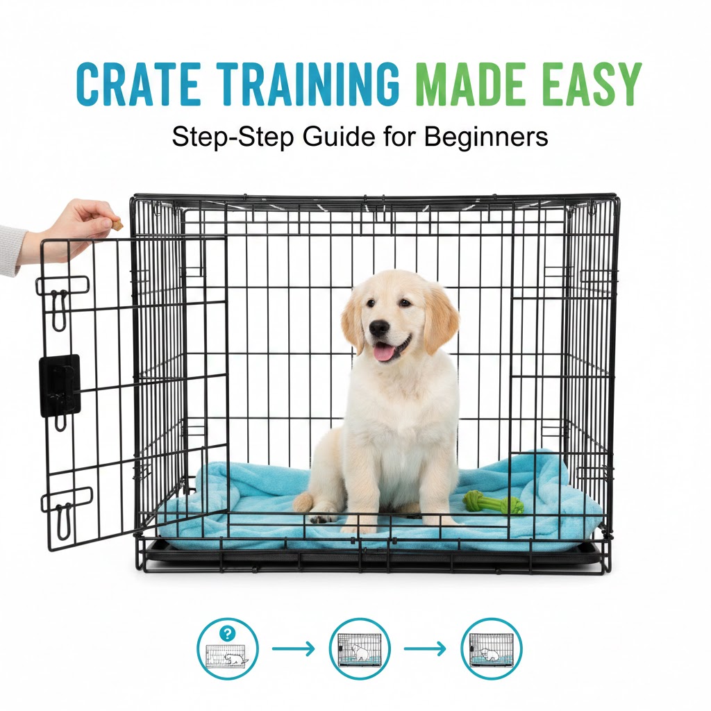 Crate Training Made Easy: Step-by-Step Guide for Beginners
