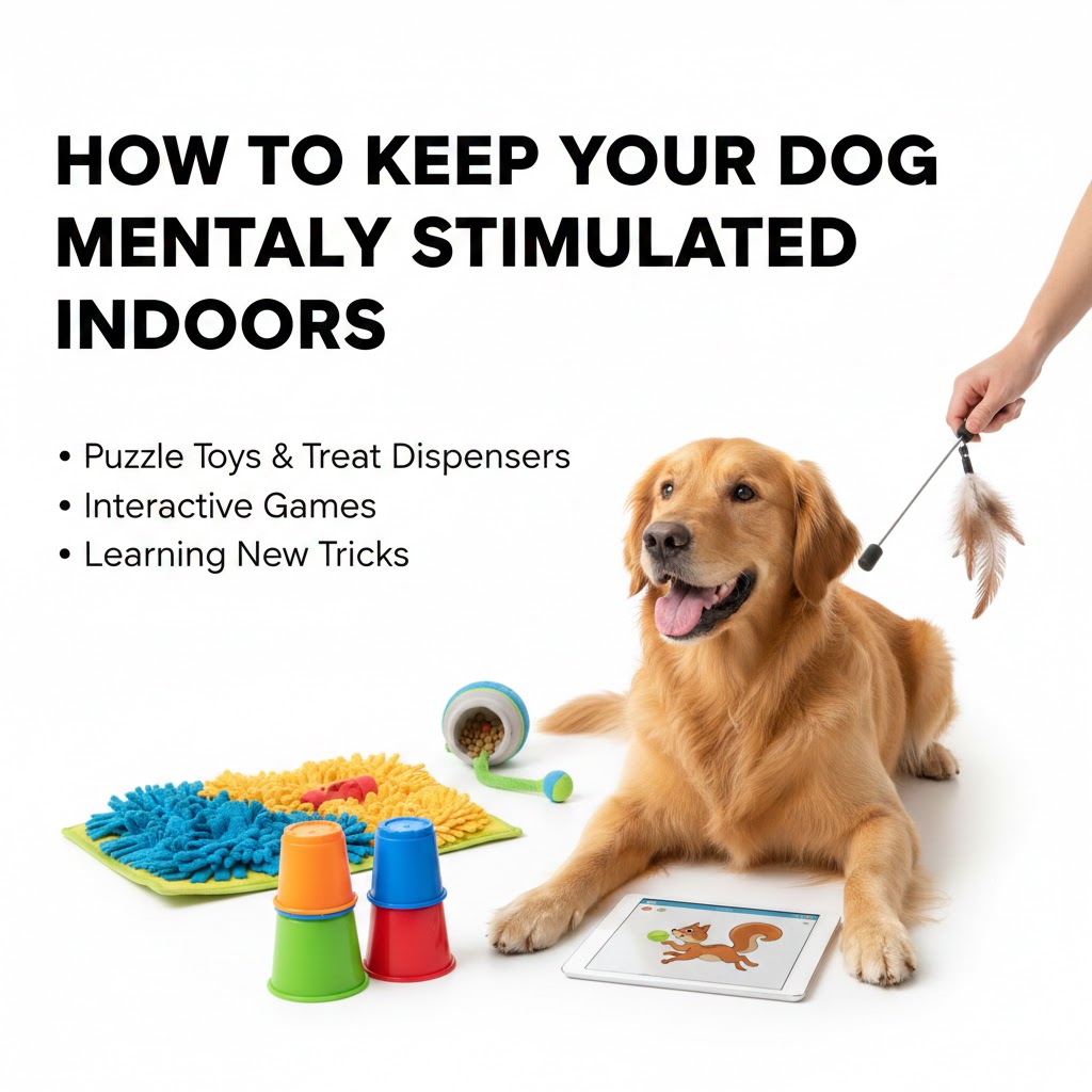 How to Keep Your Dog Mentally Stimulated Indoors