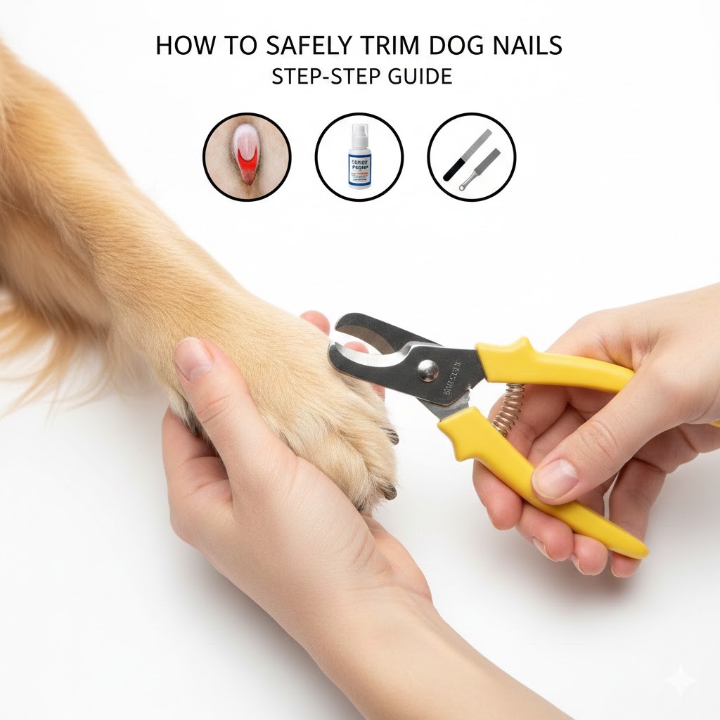How to Safely Trim Dog Nails