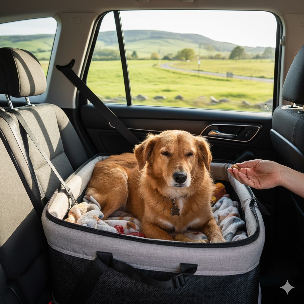 How to Keep Your Dog Calm During Road Trips