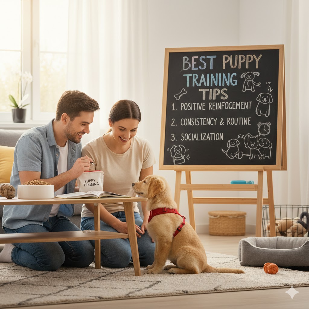Best Puppy Training Tips for First Time Dog Owners