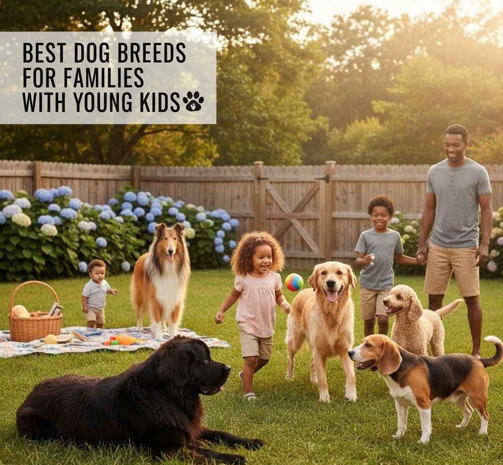 Best Dog Breeds For Families With Young Kids