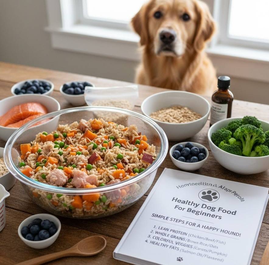 Healthy Homemade Dog Food Recipes For Beginners