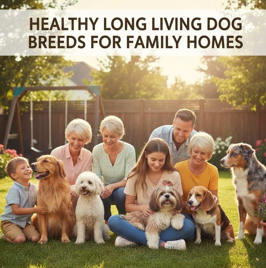 Healthy Long Living Dog Breeds For Family Homes