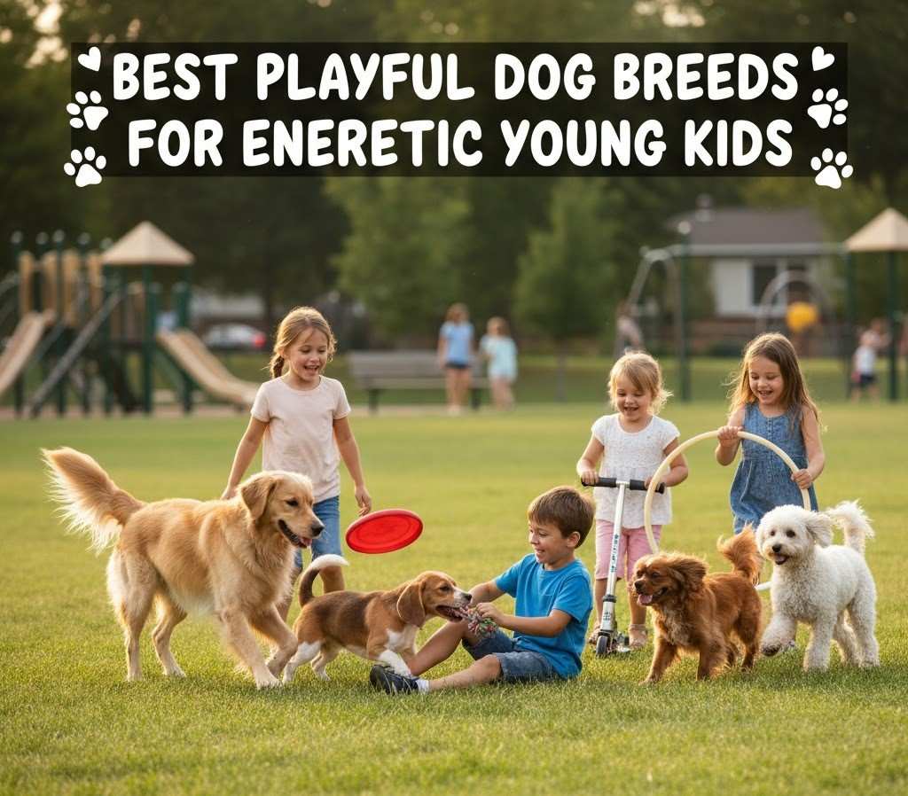 Best Playful Dog Breeds For Energetic Young Kids
