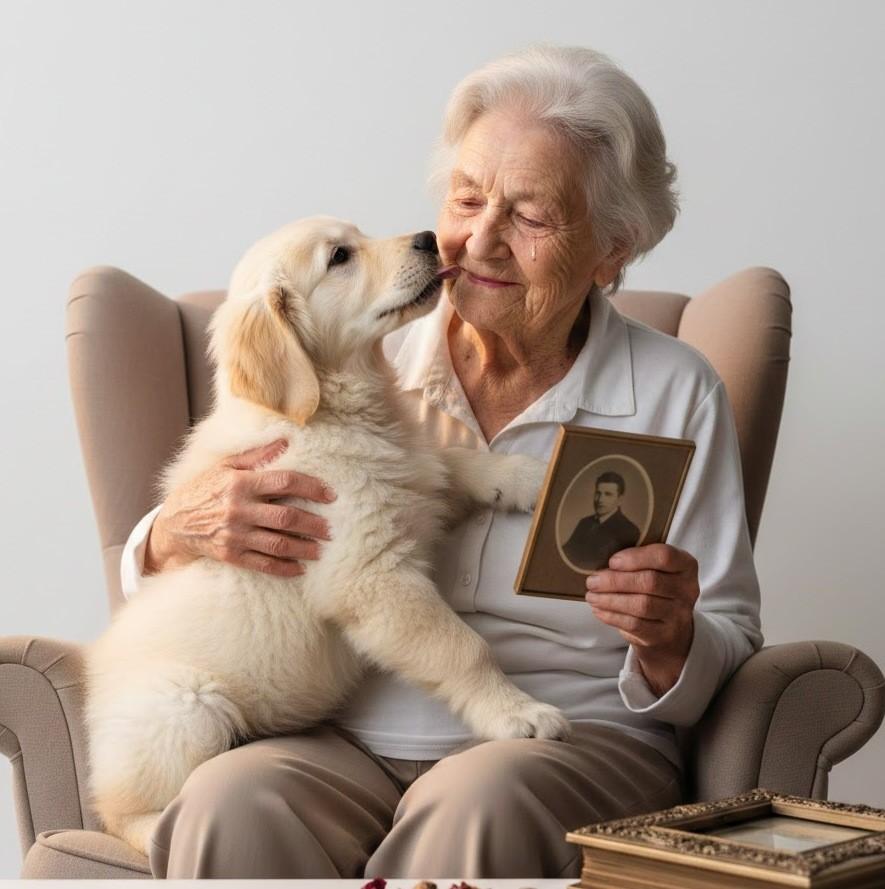 Puppy Heals Elderly Woman Is Heart After Loss