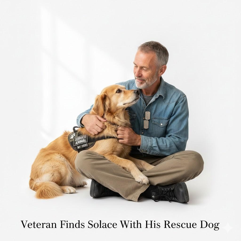Veteran Finds Healing With His Rescue Dog