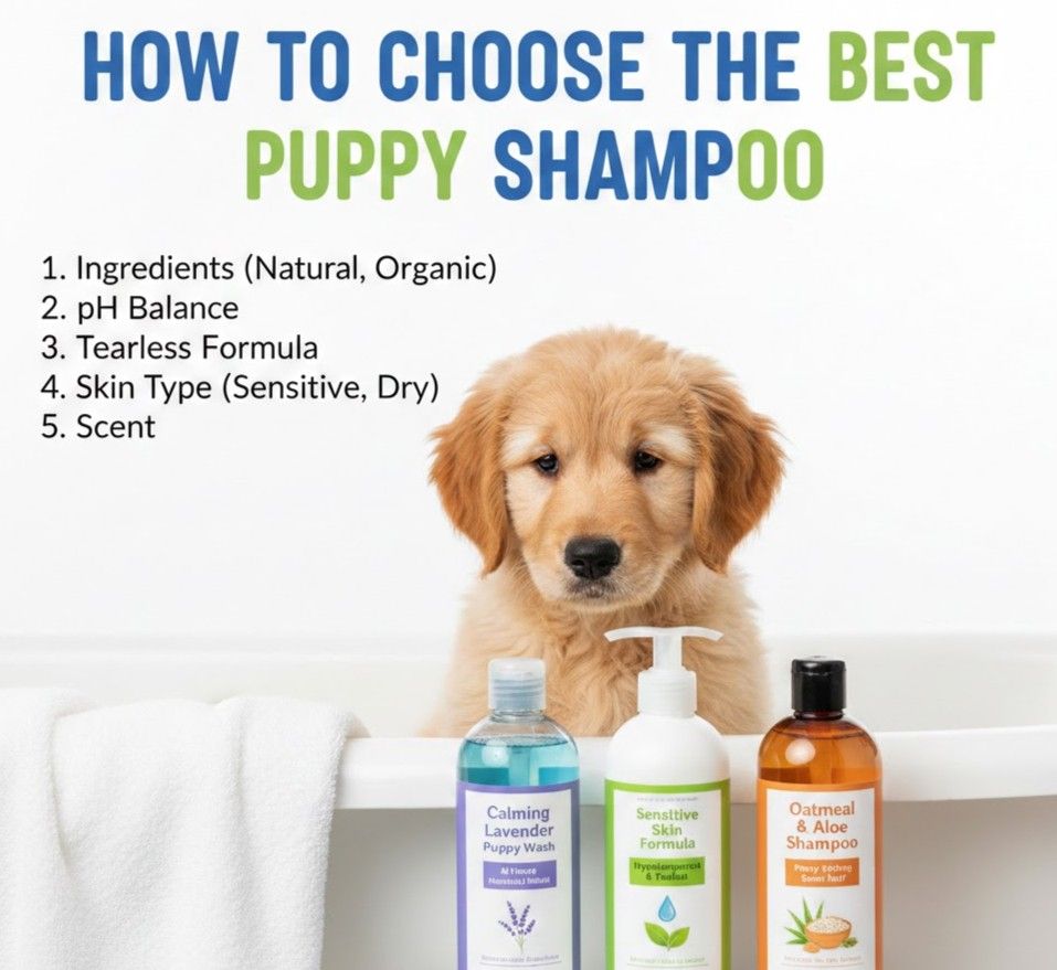 How to Choose the Best Puppy Shampoo
