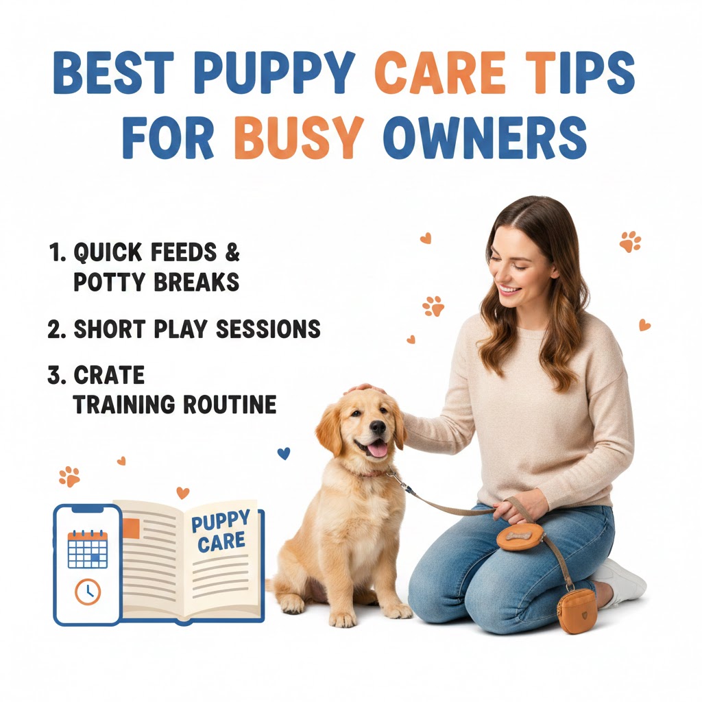 Best Puppy Care Tips for Busy Owners