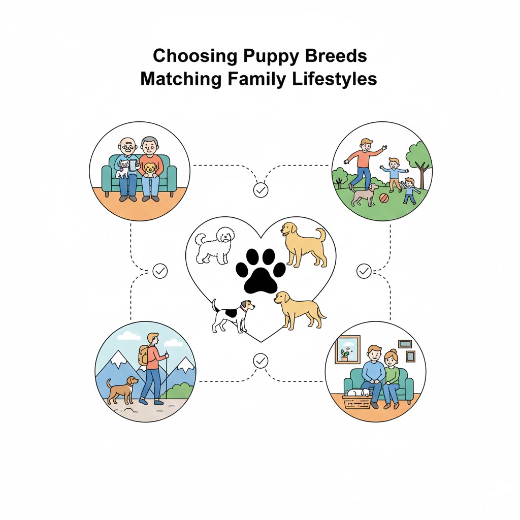 Choosing Puppy Breeds Matching Family Lifestyles