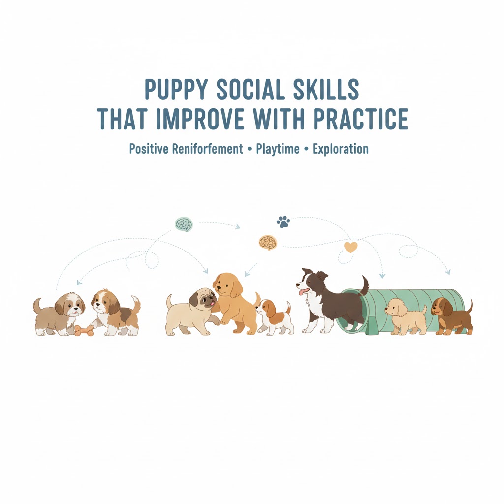 Puppy Social Skills That Improve With Practice
