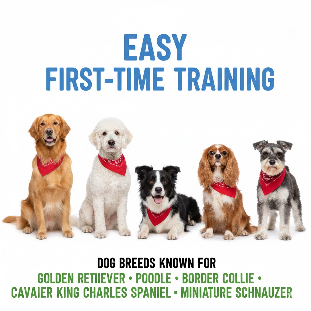Dog Breeds Known for Easy First-Time Training